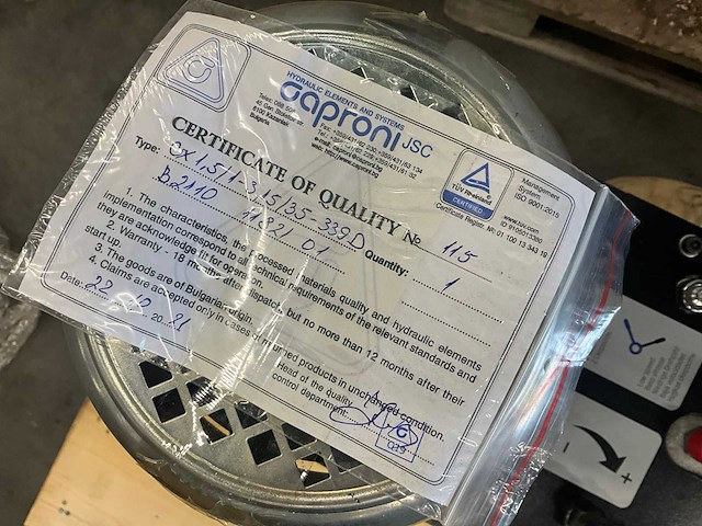 Aaproni - hydraulic power unit - afbeelding 3 van  3