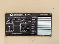 Aar mobility systems isu80 legercontainer - afbeelding 3 van  7