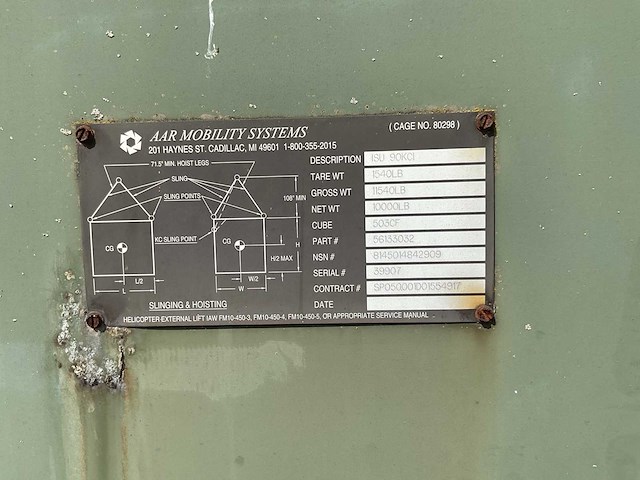 Aar mobitity systems legercontainer - afbeelding 5 van  8