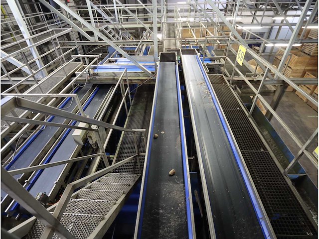 Aardappel intake/was en sorteerlijn - afbeelding 30 van  48