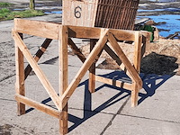 Aardappelsorteerder met rieten mand - afbeelding 4 van  8