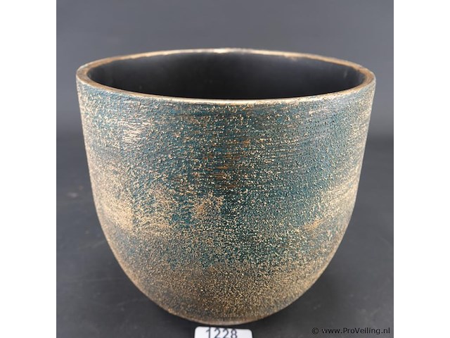 Aardewerk bloempot - afbeelding 1 van  5