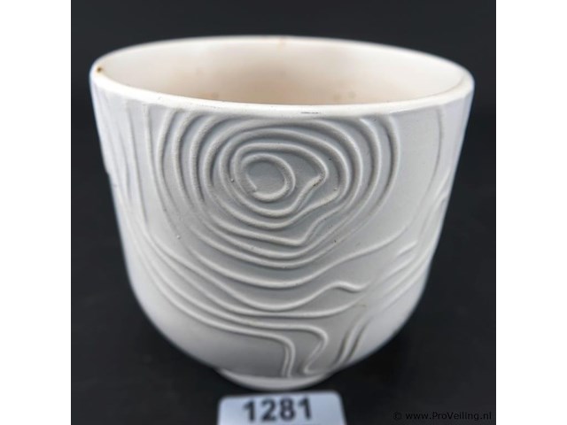 Aardewerk bloempot - afbeelding 1 van  5