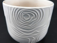 Aardewerk bloempot - afbeelding 1 van  5