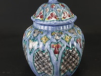 Aardewerk dekselpot - afbeelding 1 van  5