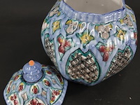 Aardewerk dekselpot - afbeelding 4 van  5