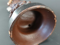Aardewerk engel op basement - afbeelding 5 van  5