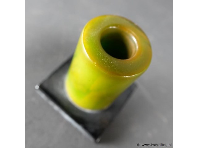 Aardewerk kandelaar - afbeelding 1 van  5