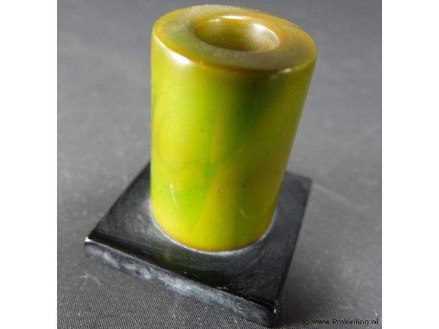 Aardewerk kandelaar - afbeelding 2 van  5