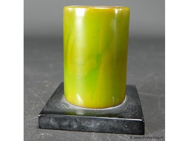 Aardewerk kandelaar - afbeelding 5 van  5