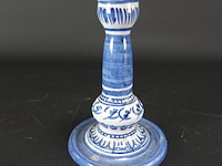 Aardewerk kandelaar - afbeelding 1 van  5