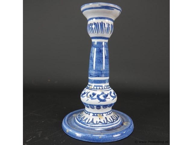 Aardewerk kandelaar - afbeelding 3 van  5