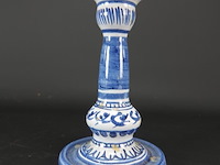 Aardewerk kandelaar - afbeelding 3 van  5