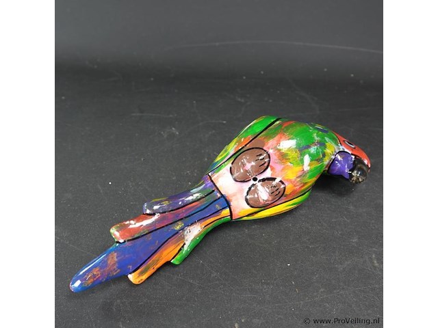 Aardewerk papegaai - afbeelding 5 van  5