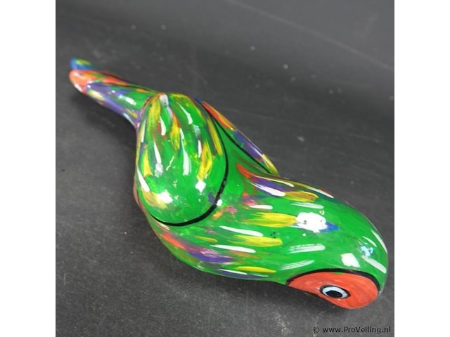 Aardewerk papegaai - afbeelding 3 van  5