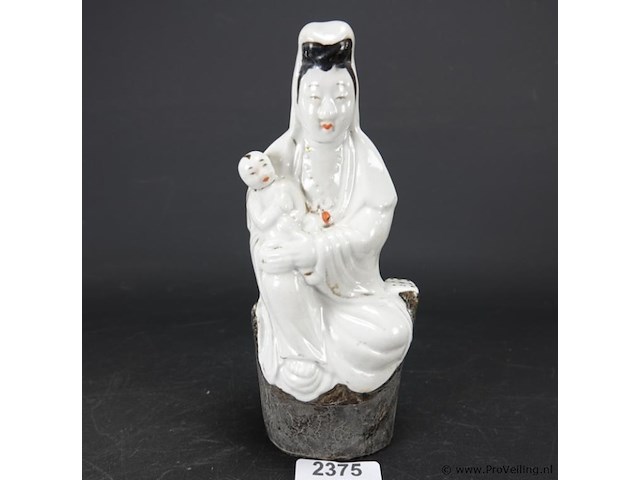 Aardewerk quan yin - afbeelding 1 van  5