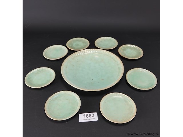 Aardewerk schalenset - afbeelding 1 van  5