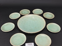 Aardewerk schalenset - afbeelding 1 van  5