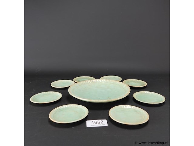 Aardewerk schalenset - afbeelding 2 van  5