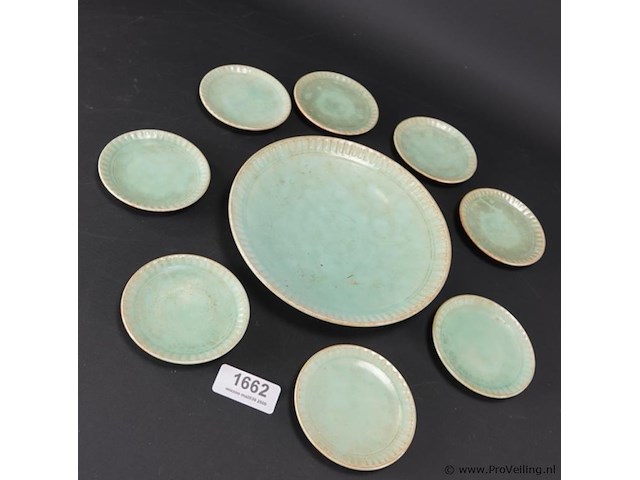 Aardewerk schalenset - afbeelding 3 van  5