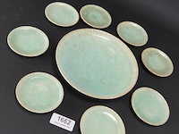 Aardewerk schalenset - afbeelding 3 van  5