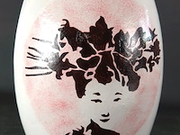 Aardewerk vaas japanese girlfriend - afbeelding 3 van  5