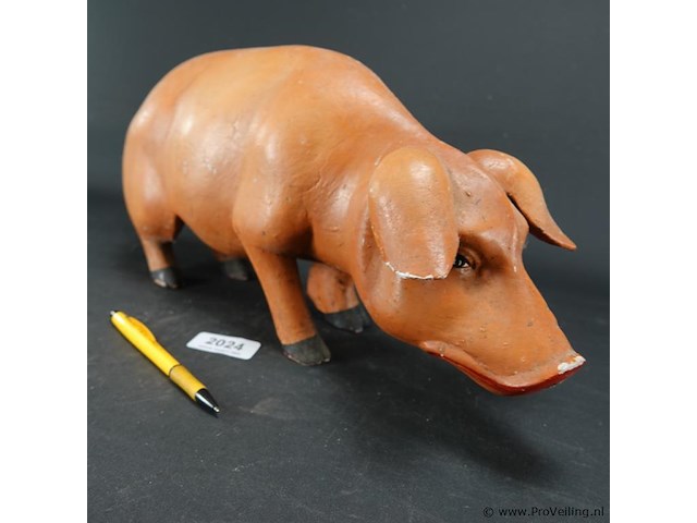Aardewerk varken - afbeelding 2 van  5