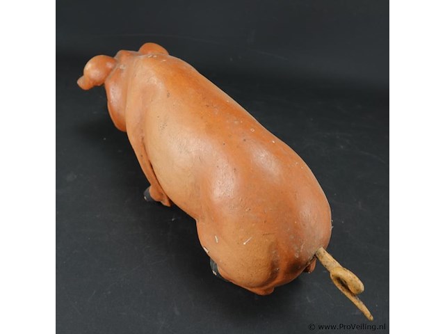 Aardewerk varken - afbeelding 4 van  5