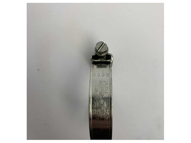 Aba slangklem roestvrij stalen w5 - 38-50mm - aba1250w5 - afbeelding 2 van  2