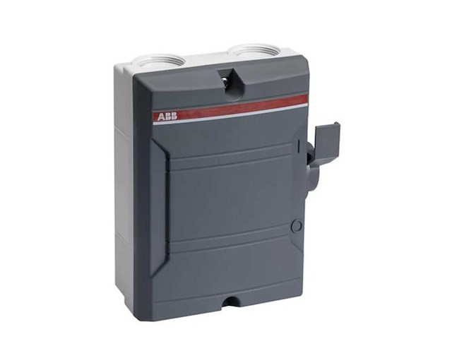 Abb - 2cma142420r1000 - enclosed switches lastscheider werkschakelaar ip65 3p 25a (5x) - afbeelding 1 van  2