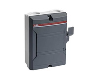 Abb - 2cma142420r1000 - enclosed switches lastscheider werkschakelaar ip65 3p 25a (5x) - afbeelding 1 van  2