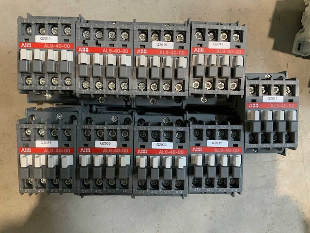 Abb - al9-40-00 - contactor (9x) - afbeelding 1 van  1