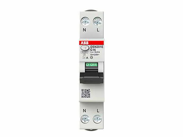 Abb - dsn201e c16 a10 - 2taz264114r1164 - aardlekautomaat (7x) - afbeelding 1 van  2