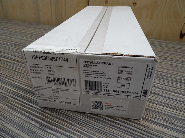 Abb - hafonorm - installatiekast - afbeelding 2 van  3