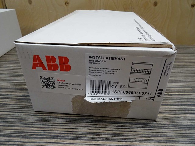 Abb - hafonorm - installatiekast - afbeelding 2 van  2