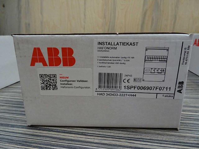 Abb - hafonorm - installatiekast - afbeelding 2 van  2