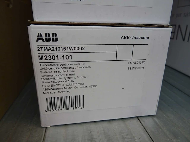 Abb - m2301-101 - 2tma210161w0002 - mini systeem controller (4x) - afbeelding 2 van  2