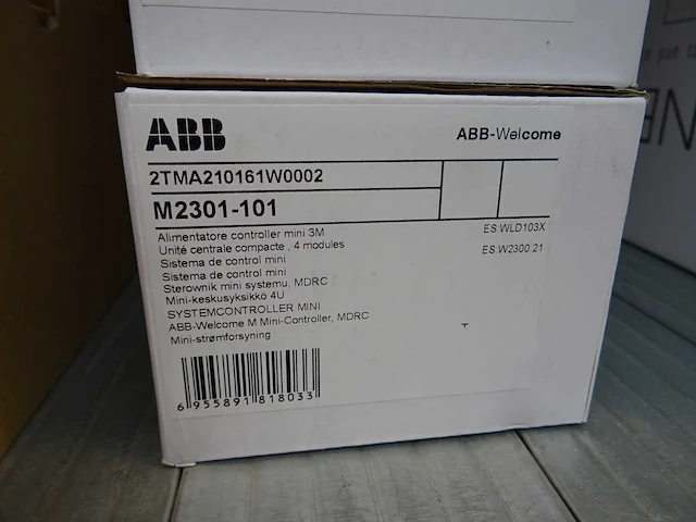 Abb - m2301-101 - 2tma210161w0002 - mini systeem controller (5x) - afbeelding 2 van  2