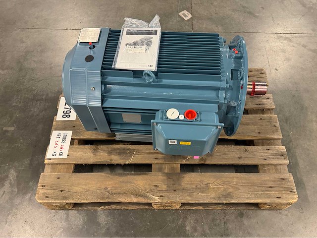 Abb - m3aa 225sma 4 - 3 fase elektromotor 25 kw - afbeelding 8 van  8