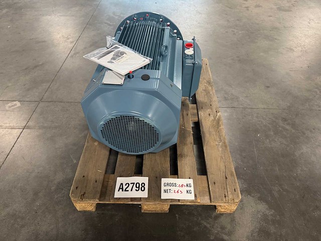 Abb - m3aa 225sma 4 - 3 fase elektromotor 25 kw - afbeelding 1 van  8
