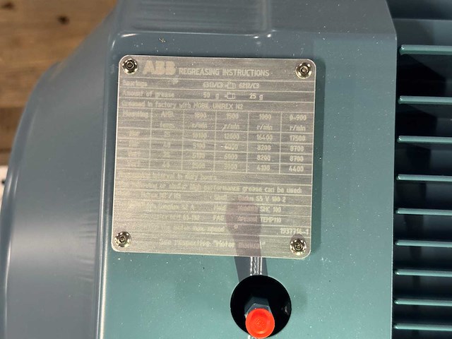 Abb - m3aa 225sma 4 - 3 fase elektromotor 25 kw - afbeelding 2 van  8
