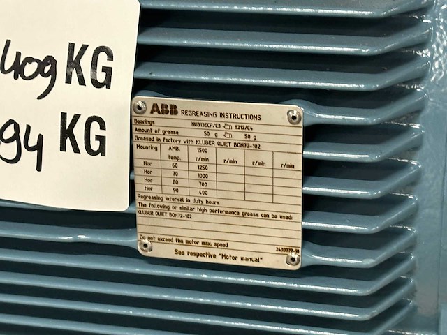 Abb - m3bp 225smb 4 - 3 fase elektromotor 45kw - afbeelding 2 van  8