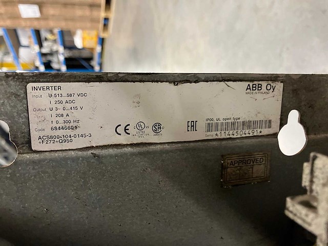Abb - partij industriële inverter en redresseur - acs800 - afbeelding 3 van  4