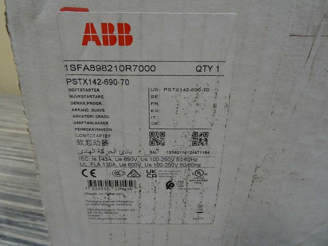 Abb - pstx142-690-70 - softstarter - afbeelding 3 van  3