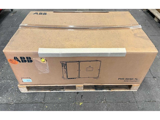 Abb - pvs-50-tl - 50kw (nieuwe) omvormer t.b.v. zonnepanelen (3-fase) - afbeelding 1 van  3