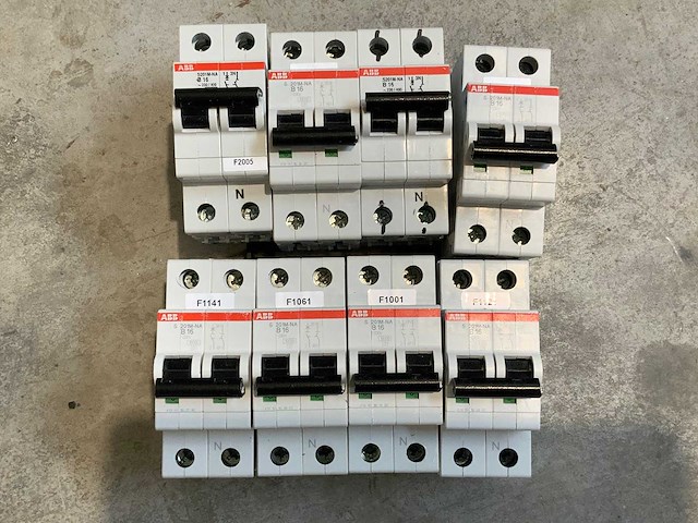 Abb - s201m-na b16 - contactor (8x) - afbeelding 1 van  1