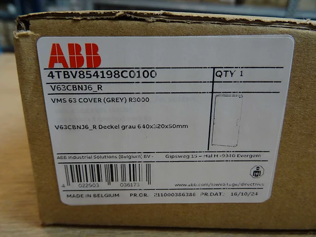Abb - v63cbnj6_r - 4tbv854198c0100 - deksel (9x) - afbeelding 2 van  3