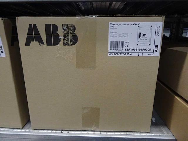 Abb - vms vf43vt-xt3-250/4 - 1spv005106f0005 - vermogensautomaatkast - afbeelding 2 van  3
