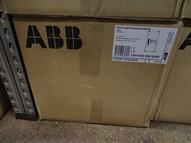 Abb - vms vf63vt-xt5-400/4 - vermogensautomaatkast - afbeelding 2 van  2