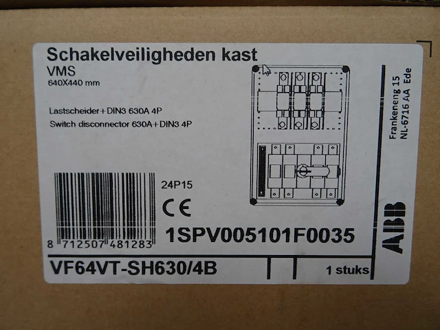 Abb - vms vf64vt-sh630/4b - 1spv005101f0035 - lastscheider - afbeelding 3 van  3